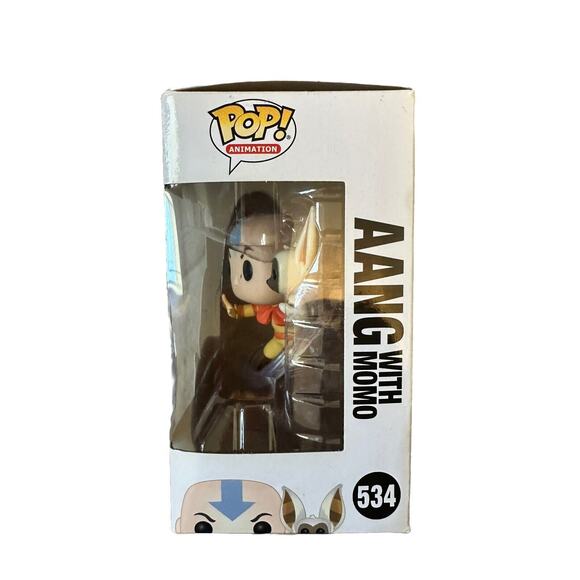 Funko Pop! Vinyl: Nickelodeon - Aang with Momo #534 - Picture 2 of 6